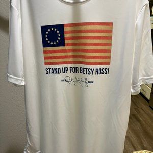 American Patriots! Rush's SE Betsy Ross Flag Tee (M).